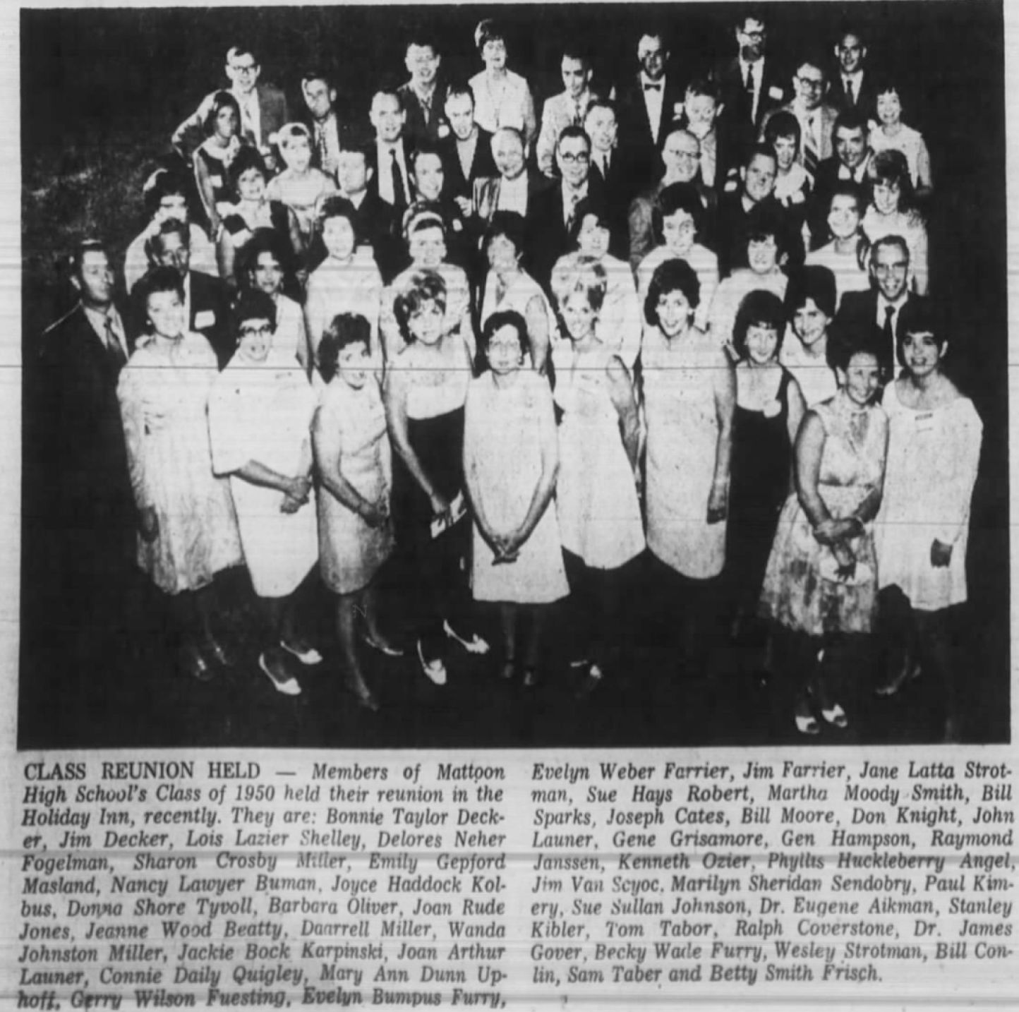 Class reunion held